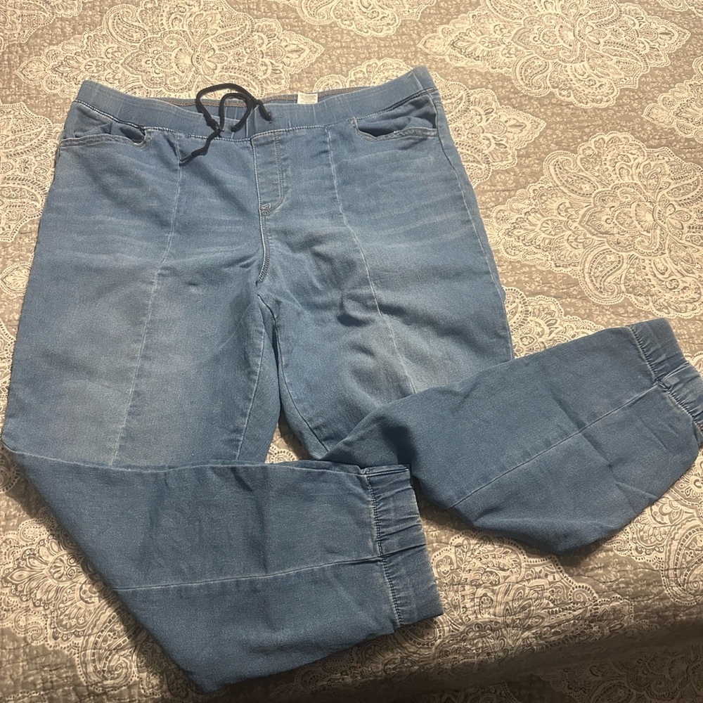 Jogger pull on jeans